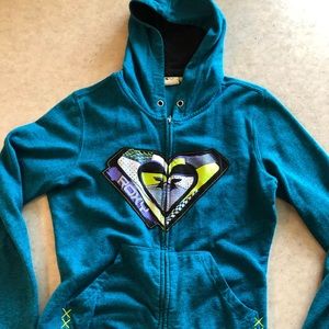 Roxy Hooded Zip-up Jacket
